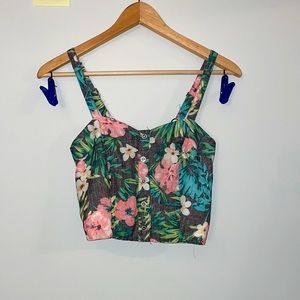Tropical Crop Top!!